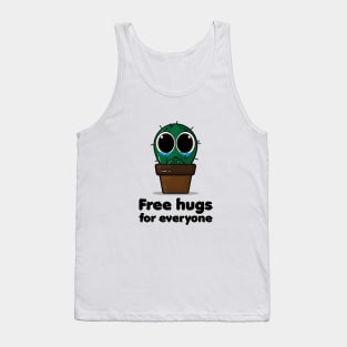 Free hugs for everyone from a little crying cactus Tank Top